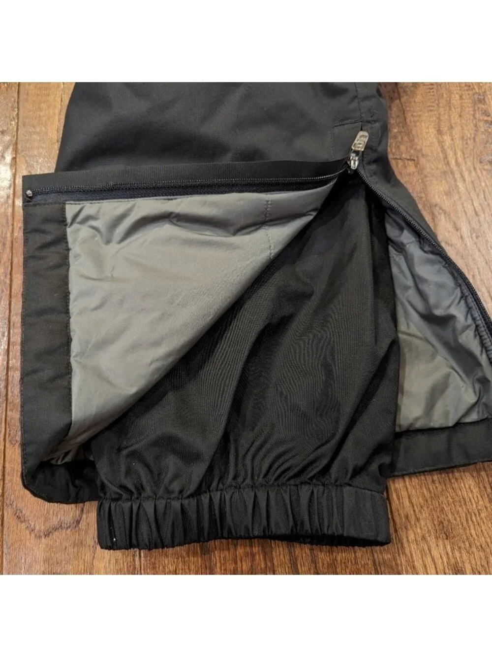 Mec Recco Snow Pants Ski snowboarding pants, black, SZ 8 youth/kids Unisex